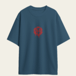 boxy tee mockup hanging white shirt minimal wall soft lighting clean front view design ready 01851 4