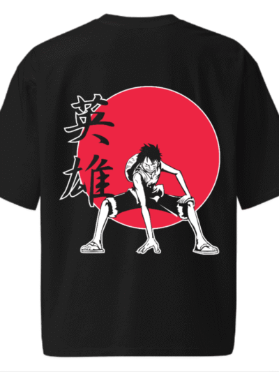 Vigirvibe narnia one piece cotton tshirt black